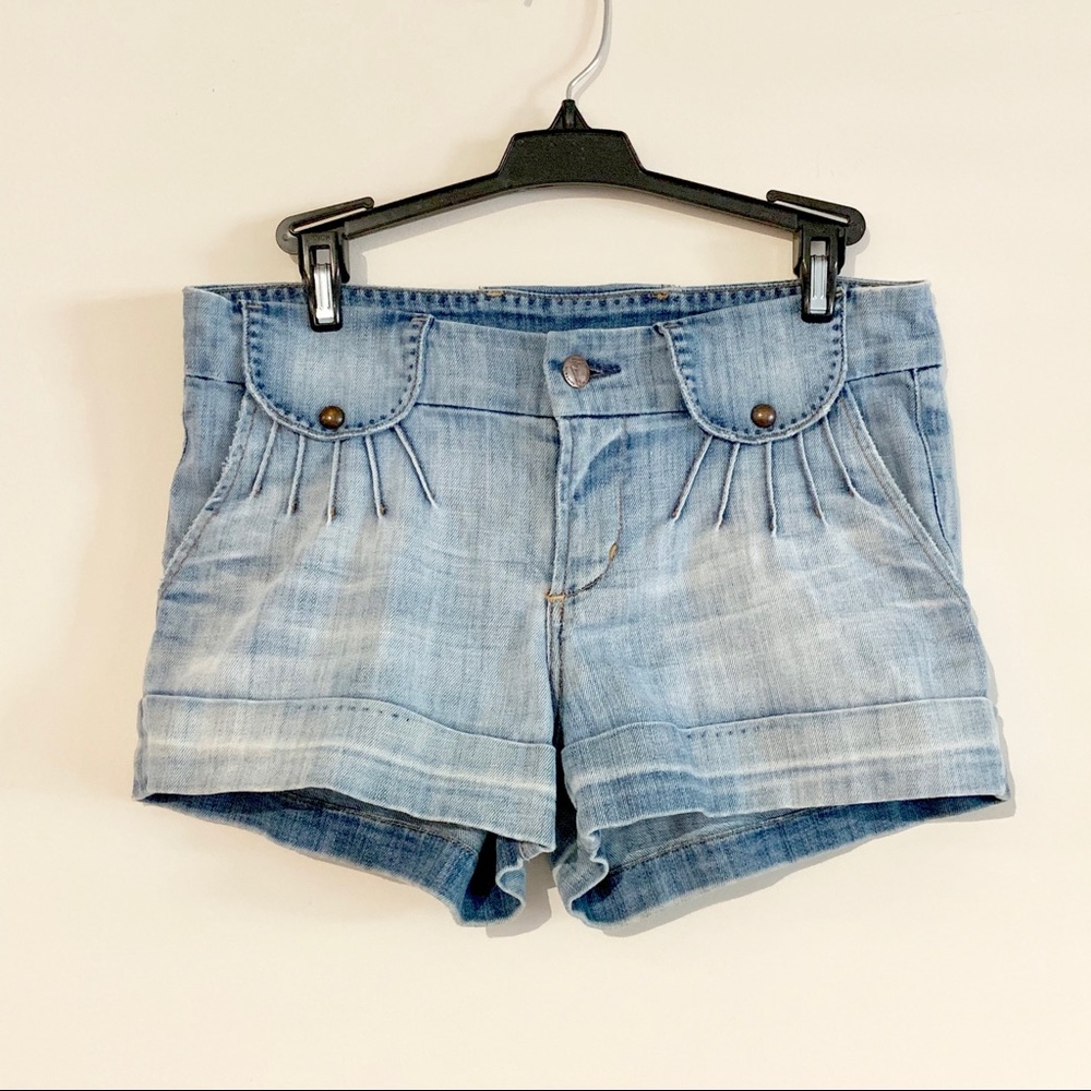 Citizens of Humanity | chambray jean shorts, 27